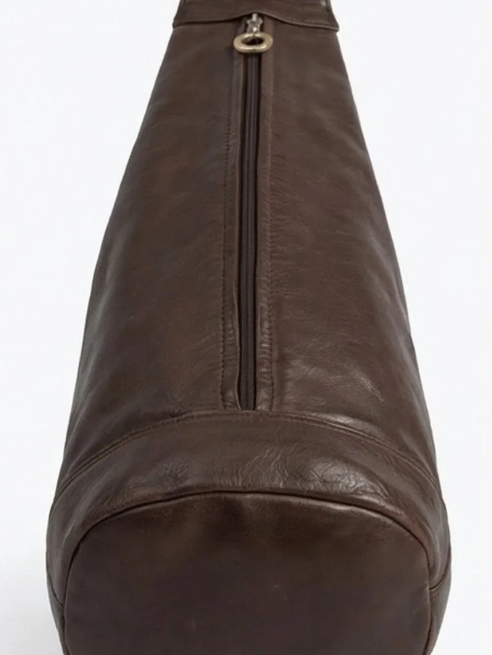 Vintage Lord & Taylor Brown Leather Crossbody Bag - Picture 4 of 9